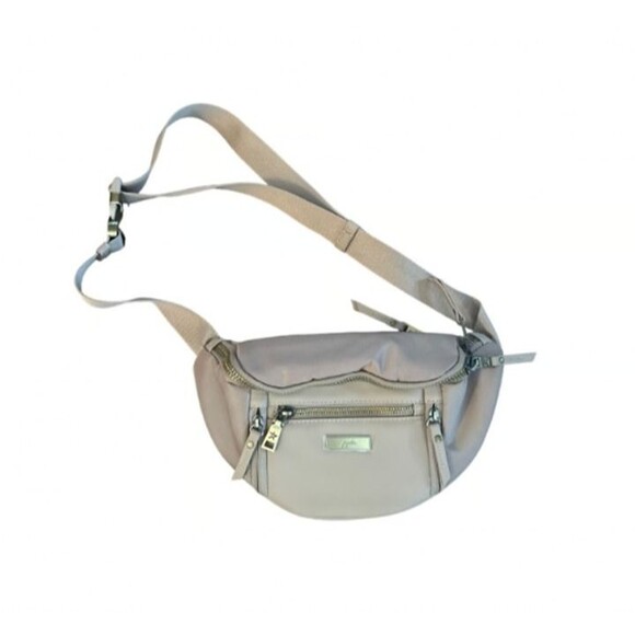 NWOT JuJuBe Eco Sling Fanny Pack Hip Waist Bag Purse Crossbody Truffle - Picture 1 of 4